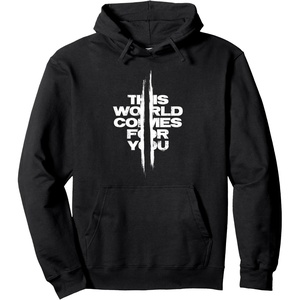 image:imageDays Gone This World Comes For You Distressed Chest Logo Pullover HoodieBlack