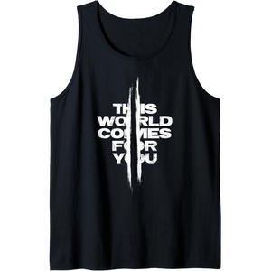 image:imageDays Gone This World Comes For You Distressed Chest Logo Tank TopBlack