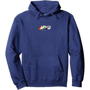 image:imagePlayStation Pride LGBTQIA Collection Horizontal Chest Logo Pullover HoodieNavy Blue