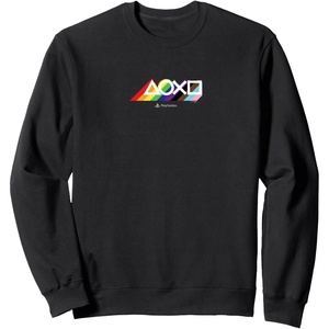 image:imagePlayStation Pride LGBTQIA Collection Horizontal Chest Logo SweatshirtBlack