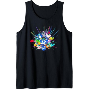 image:imagePlaystation Astrobot And Friends Power Up Group Shot Tank TopBlack
