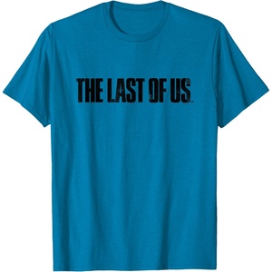 image:imageThe Last of Us Iconic Distressed Big Chest Logo TShirtSapphire Blue