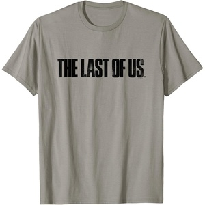 image:imageThe Last of Us Iconic Distressed Big Chest Logo TShirtSlate Grey