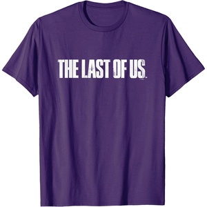 image:imageThe Last of Us Iconic Distressed Big Chest Logo V2 TShirtPurple