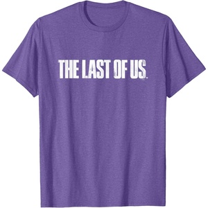 image:imageThe Last of Us Iconic Distressed Big Chest Logo V2 TShirtPurple Heather