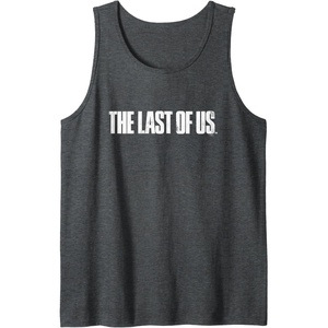 image:imageThe Last of Us Iconic Distressed Big Chest Logo V2 Tank TopDark Heather Grey