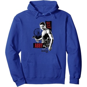 image:imageThe Last of Us Part II Abby Bare Your Fangs Big Chest Poster Pullover HoodieRoyal Blue