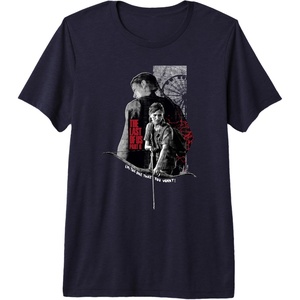 image:imageThe Last of Us Part II Abby Ellie Im The One That You Want Premium Triblend TShirtNavy Blue