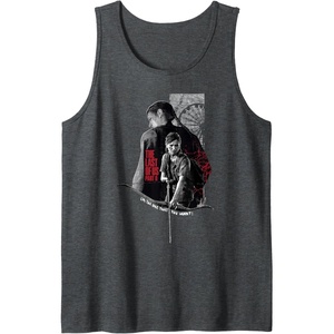 image:imageThe Last of Us Part II Abby Ellie Im The One That You Want Tank TopDark Heather Grey