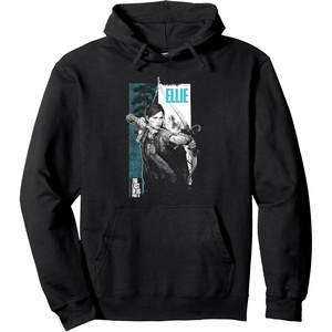 image:imageThe Last of Us Part II Ellie Ready For Fight Big Poster V2 Pullover HoodieBlack