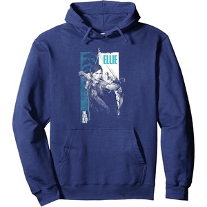 image:imageThe Last of Us Part II Ellie Ready For Fight Big Poster V2 Pullover HoodieNavy Blue
