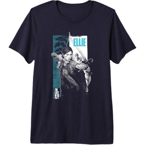 image:imageThe Last of Us Part II Ellie Ready for Fight Big Poster V2 Premium TriBlend TShirtNavy Blue