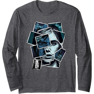 image:imageThe Last of Us Part II Ellie You Cant Stop This Portrait Long Sleeve TShirtDark Heather Grey