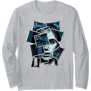 image:imageThe Last of Us Part II Ellie You Cant Stop This Portrait Long Sleeve TShirtHeather Grey