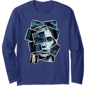 image:imageThe Last of Us Part II Ellie You Cant Stop This Portrait Long Sleeve TShirtNavy Blue