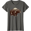 image:imageDays Gone BearShaped Forest Landscape Vintage Logo TShirtAsphalt Grey