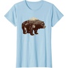 image:imageDays Gone BearShaped Forest Landscape Vintage Logo TShirtBaby Blue