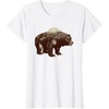 image:imageDays Gone BearShaped Forest Landscape Vintage Logo TShirtWhite