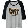image:imageDays Gone Farewell Oregon Landscape Big Chest Logo Raglan Baseball TeeBlackAthletic Heather