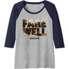 image:imageDays Gone Farewell Oregon Landscape Big Chest Logo Raglan Baseball TeeNavy BlueAthletic Heather