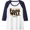 image:imageDays Gone Farewell Oregon Landscape Big Chest Logo Raglan Baseball TeeNavy BlueWhite