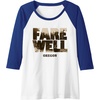 image:imageDays Gone Farewell Oregon Landscape Big Chest Logo Raglan Baseball TeeRoyal BlueWhite