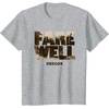 image:imageDays Gone Farewell Oregon Landscape Big Chest Logo TShirtHeather Grey