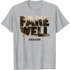 image:imageDays Gone Farewell Oregon Landscape Big Chest Logo TShirtHeather Grey