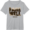 image:imageDays Gone Farewell Oregon Landscape Big Chest Logo TShirtHeather Grey