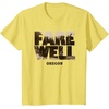 image:imageDays Gone Farewell Oregon Landscape Big Chest Logo TShirtLemon Yellow