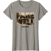 image:imageDays Gone Farewell Oregon Landscape Big Chest Logo TShirtSlate Grey