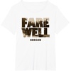 image:imageDays Gone Farewell Oregon Landscape Big Chest Logo TShirtWhite