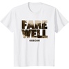 image:imageDays Gone Farewell Oregon Landscape Big Chest Logo TShirtWhite