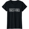 image:imageDays Gone Iconic Distressed Big Chest Logo TShirtBlack