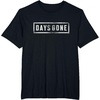 image:imageDays Gone Iconic Distressed Big Chest Logo TShirtBlack