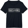 image:imageDays Gone Iconic Distressed Big Chest Logo TShirtBlack