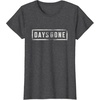 image:imageDays Gone Iconic Distressed Big Chest Logo TShirtDark Heather Grey