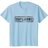 image:imageDays Gone Iconic Distressed Big Chest Logo V2 TShirtBaby Blue