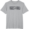 image:imageDays Gone Iconic Distressed Big Chest Logo V2 TShirtHeather Grey