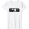 image:imageDays Gone Iconic Distressed Big Chest Logo V2 TShirtWhite