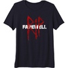 image:imageDays Gone RIP Farewell Distressed Big Chest Logo Premium Triblend TShirtNavy Blue
