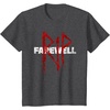 image:imageDays Gone RIP Farewell Distressed Big Chest Logo TShirtDark Heather Grey