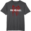 image:imageDays Gone RIP Farewell Distressed Big Chest Logo TShirtDark Heather Grey