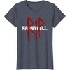 image:imageDays Gone RIP Farewell Distressed Big Chest Logo TShirtHeather Blue