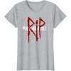 image:imageDays Gone RIP Farewell Distressed Big Chest Logo TShirtHeather Grey