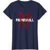 image:imageDays Gone RIP Farewell Distressed Big Chest Logo TShirtNavy Blue