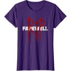 image:imageDays Gone RIP Farewell Distressed Big Chest Logo TShirtPurple