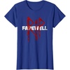 image:imageDays Gone RIP Farewell Distressed Big Chest Logo TShirtRoyal Blue