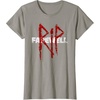 image:imageDays Gone RIP Farewell Distressed Big Chest Logo TShirtSlate Grey