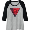 image:imageDays Gone Red Dead Scene Big Chest Poster Raglan Baseball TeeBlackAthletic Heather